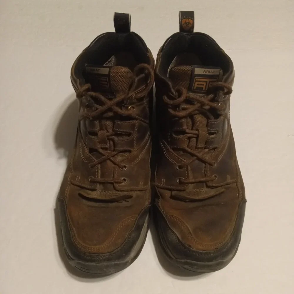 Ariat Men's Terrain Leather Hiking Boots 10002182 Size 10.5 EE